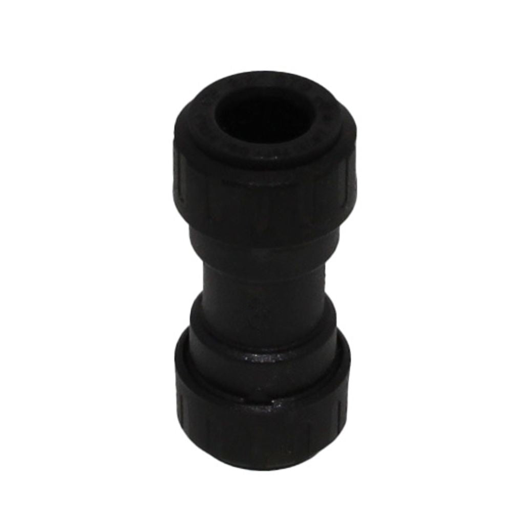 John Guest ProLock Black Reducing Coupler - 1 CTS x 3/4 CTS