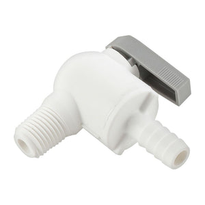 Parker Liquifit Par-Barb Valve Male Elbow - 3/8 ID Barb x 3/8 MPT