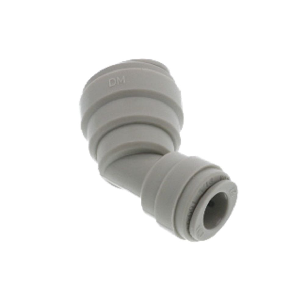 DMfit Offset Connector - 1/2" Push-in x 5/16" Push-in
