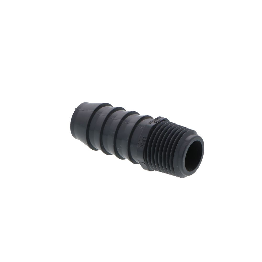 Male Barb Connector - 3/4 ID Barb x 1/2 MPT