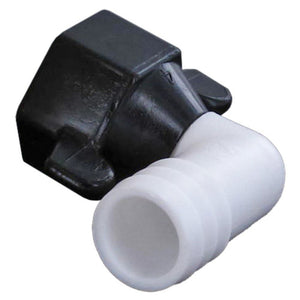 SHURflo 234-3936 Wingnut Swivel Elbow 1/2 FNPT x 5/8 BARB Poly