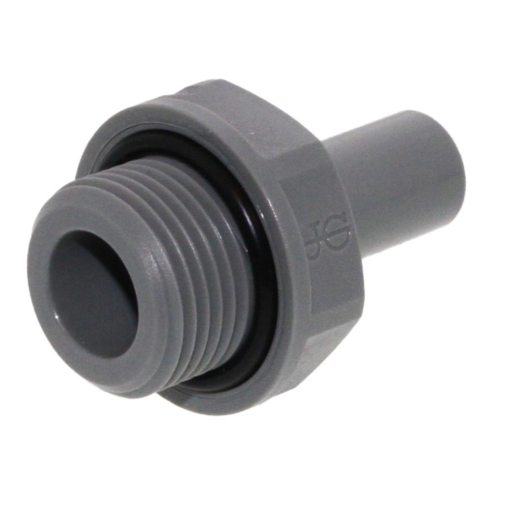John Guest Stem Adapter NPTF - 3/8 x 1/4  NPTF