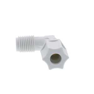 JACO 40-5-4-P-PG Polypropylene Male Elbow 5/16 OD Tube x 1/4 MPT