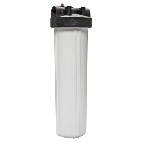 Watts Flowmatic 20" Full Flow Water Filter Housing Black/White W/ PR