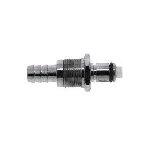 LCD42006 Valved Panel Mount Hose Barb Coupling Insert 3/8 ID Barb