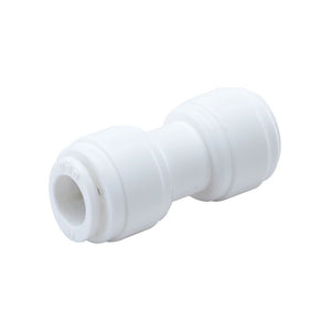 NeoFit - Acetal White Union Connector 3/8" tube x 1/4" tube