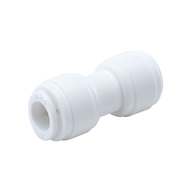 NeoFit - Acetal White Union Connector 3/8" tube x 1/4" tube