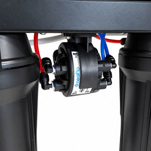 neoPure 4 Stage 25 GPD Residential Full Solution RO System, 0.5µ CTOX, Permeate Pump & AG Faucet CH