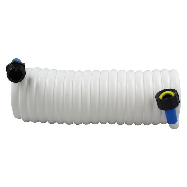 Watts AquaLock/SeaTech - EC15201WX Supercoil Hose 15' WHITE 3/4" GHT