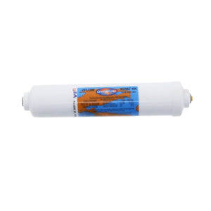 Omnipure Inline K2567-KK GAC + 0.5lb KDF 55 - 10" x 2" Filter - 3/8" Quick Connect