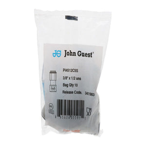 John Guest Female Adapter UNS - 3/8 x 1/2-16 UNS