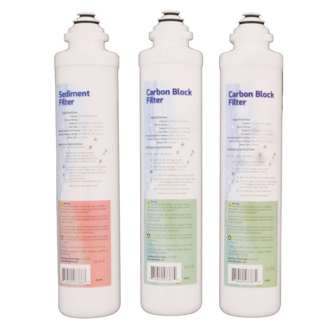 Pura QCRO Sediment and Carbon Block Replacement Pre/Postfilter Kit