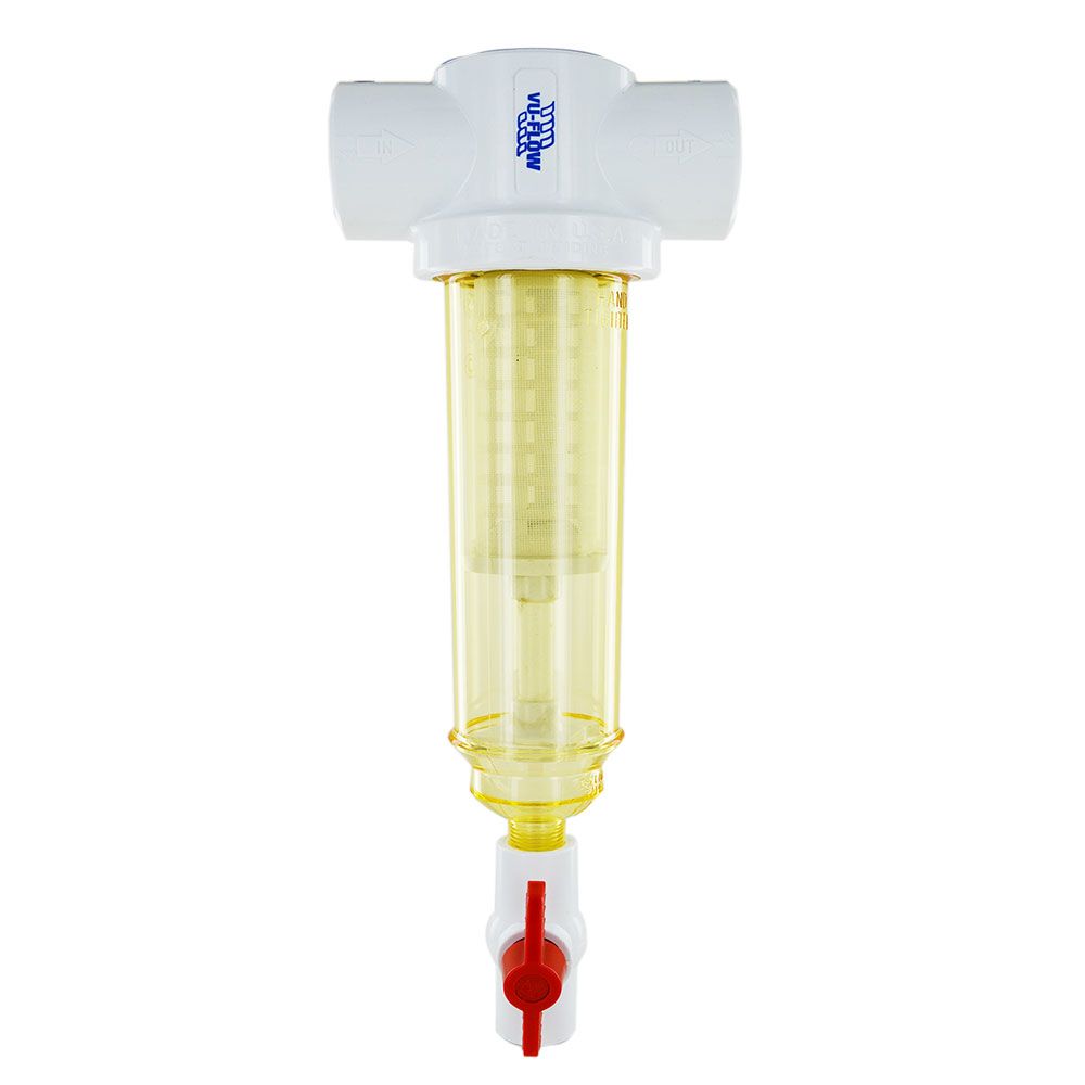 Vu-Flow Chemical Resistant Sand Separator Filter T Style 1.5" - Stainless Steel 30 Mesh [533 micron]