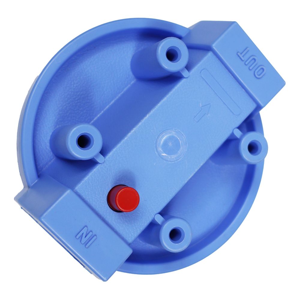 Pentek 154116 Blue Mounting Bracket Cap for Standard Housings w/ PR - 3/4" FPT