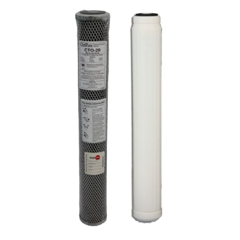 Optipure CTO-20 & SCLX2-2 Cartridge Set