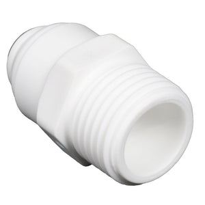 Male Connector Acetal 3/8 qc x 1/2 MNPT