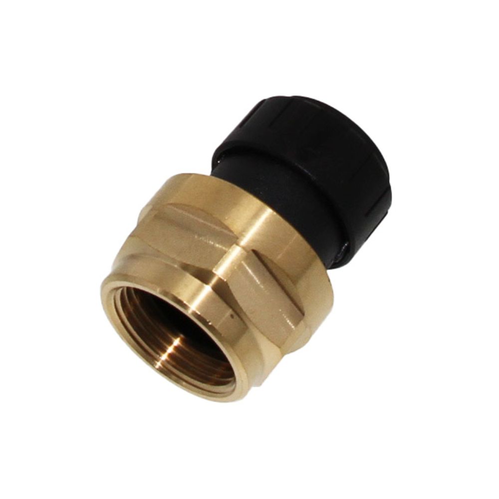John Guest ProLock Female Connector NPS - 3/8 CTS x 1/2 NPS