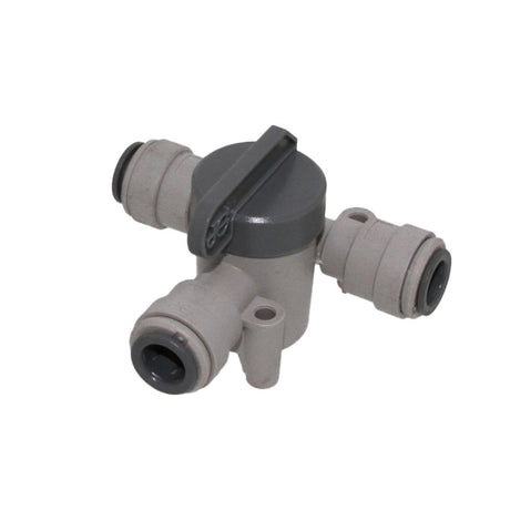 John Guest Angle Stop Valve - 3/8 x 3/8 x 3/8