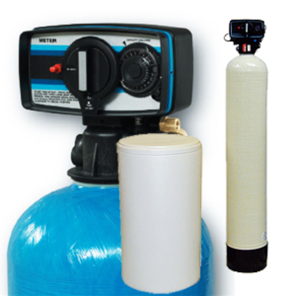 Fleck 5600 Econominder 64,000 Grain Mechanical Meter Water Softener