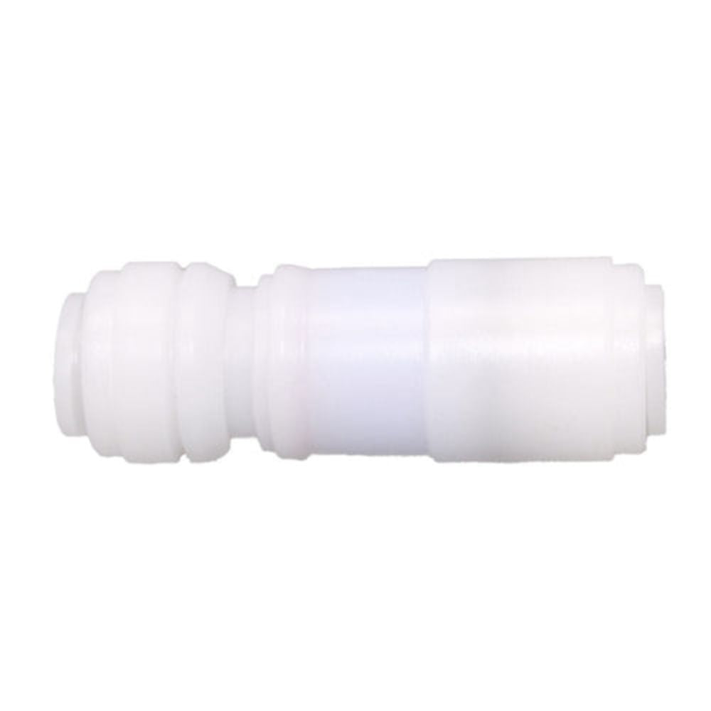 NeoFit - Acetal Natural White Single Check Valves 1/4" tube - 0.3 psi Crack Pressure