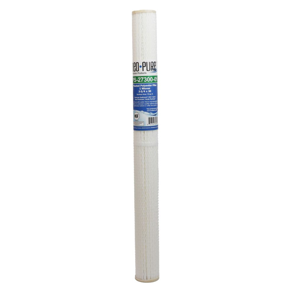 Neo-Pure PS-27300-01 30" High Efficiency Pleated Filter 1 micron