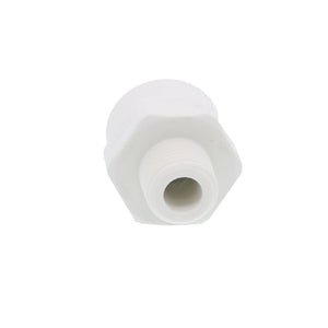 John Guest Male Connector NPTF Polypro - 1/4 x 1/8 NPTF