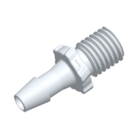 FitQuik Acetal Screw Type Blood Pressure Connector - 5/16 UNF x 5/32 ID Barb