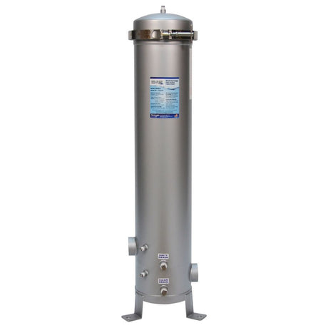Neo-Pure 5 Round 10"L, 316L Multi-Cartridge Stainless Steel Housing
