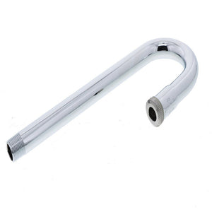 T&S Brass 119X Rigid Gooseneck Faucet, 2-3/4 Spread, 8-3/4 H, 5-1/4 Clearance