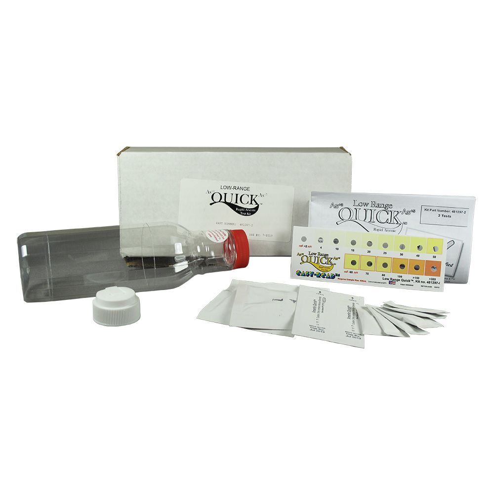 Arsenic Low Range Quick, 2 Tests Included