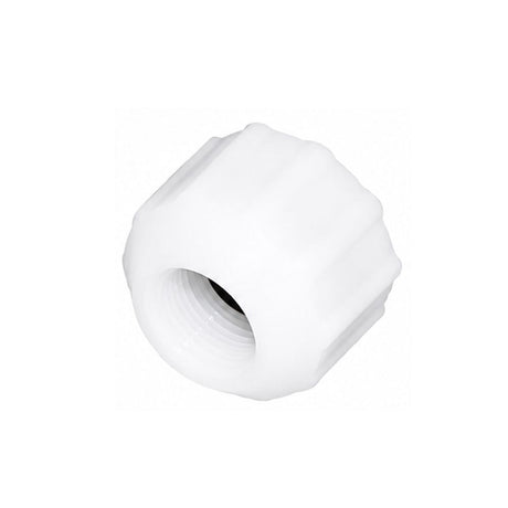 neoFit - Acetal True White F/F Reducer 1/4" x 3/4" Thread BSPP