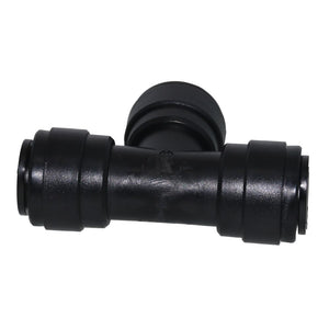 NeoFit - Acetal Black Union Tee- 15mm tube OD