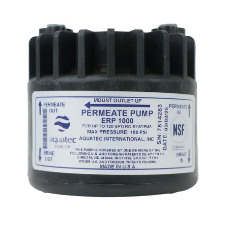Aquatec ERP-1000 Permeate Pump for up to 120 GPD