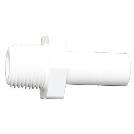 NeoFit - Polypropylene Natural White Stem Adapter 1/2" Stem x 3/8" NPTF