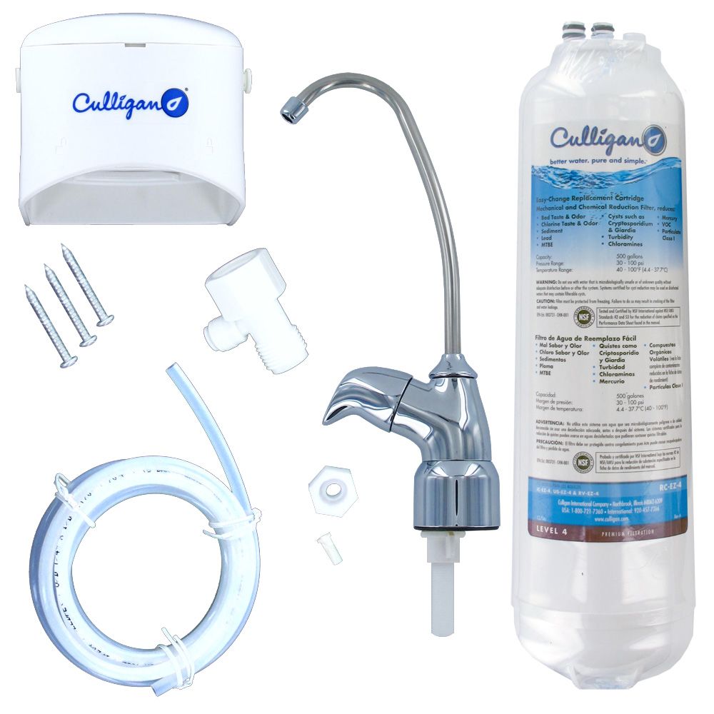Culligan US-EZ-4 Undersink Water Filtration System Level 4