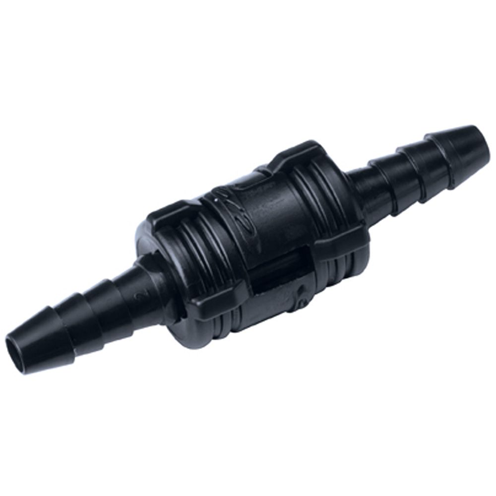SMC02MBLK Non-Valved Inline Coupling Set 1/8 Hose Barb