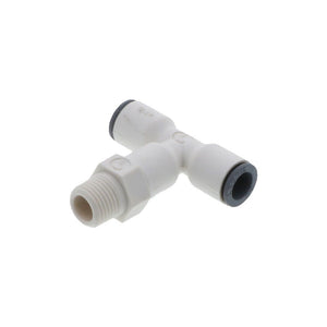 Parker LIQUIfit Swivel Branch Tee - 1/4 x 1/8 NPTF