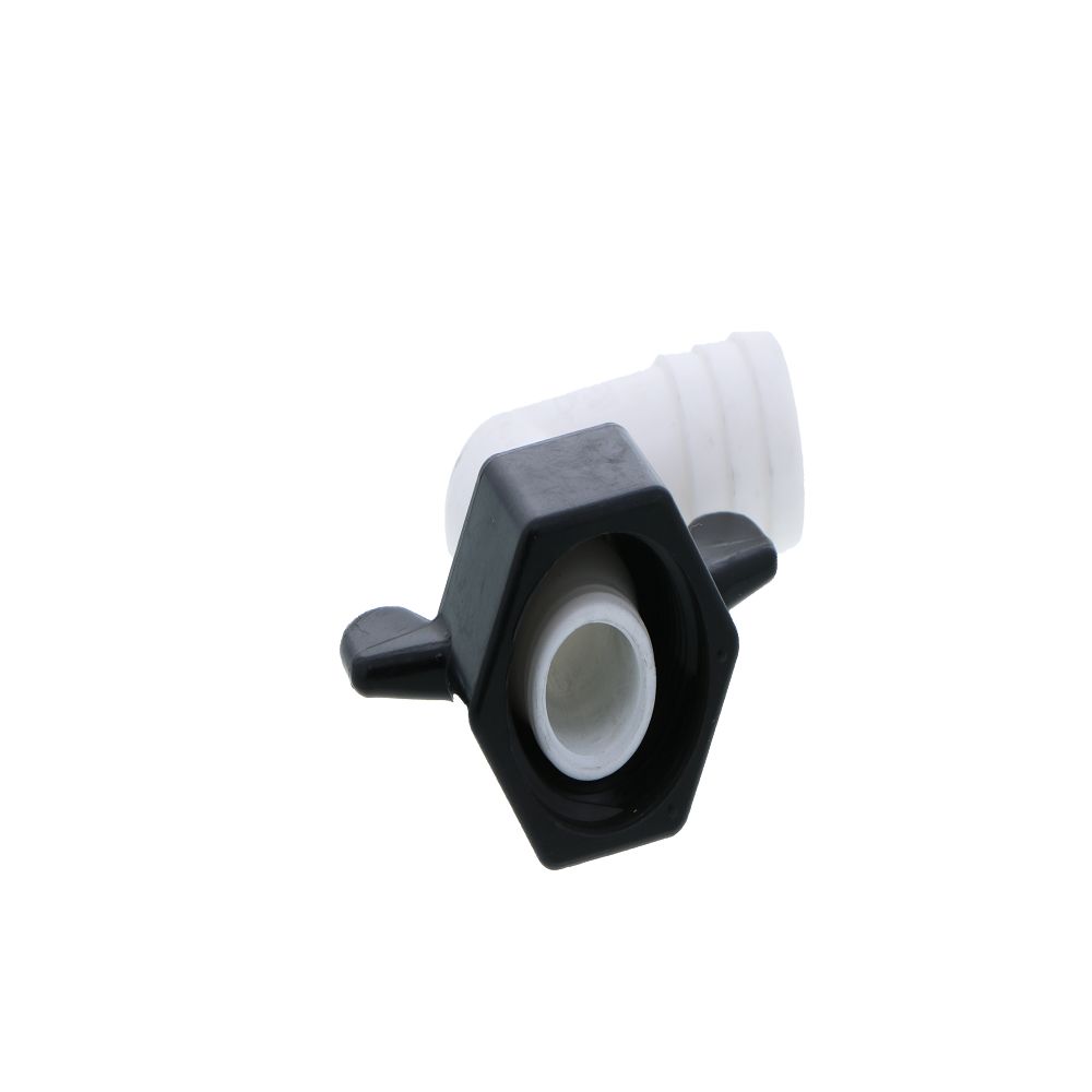 SHURflo 234-3936 Wingnut Swivel Elbow 1/2 FNPT x 5/8 BARB Poly