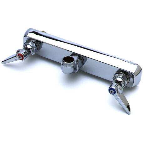 T&S Brass B-1125-LN Wall Mounted Workboard Faucet with 8" Centers, without Nozzel