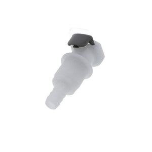 APCD16005 Valved Panel Mount Hose Barb Coupling Body 5/16 ID Barb