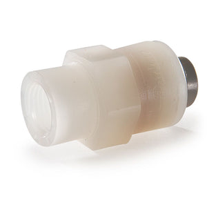 Kynar PVDF Female Connector - 3/8 x 3/8 NPTF