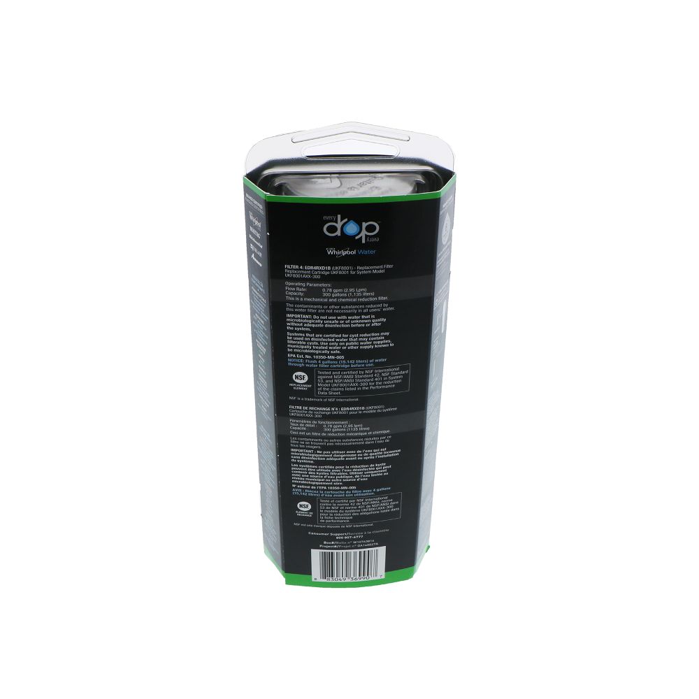 Whirlpool EDR4RXD1 EveryDrop Ice & Water Refrigerator Filter 4