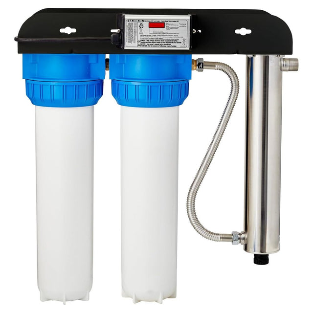 Viqua VH410-F22 UV Water Purification System 18 gpm w/ 20” Sediment and Carbon Filters