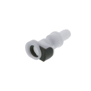 APCD17006SH NSF Valved In-Line Hose Barb Coupling Body with Shroud 3/8 ID Barb