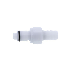 PLCD22006 Valved In-Line Hose Barb Coupling Insert 3/8 ID Barb