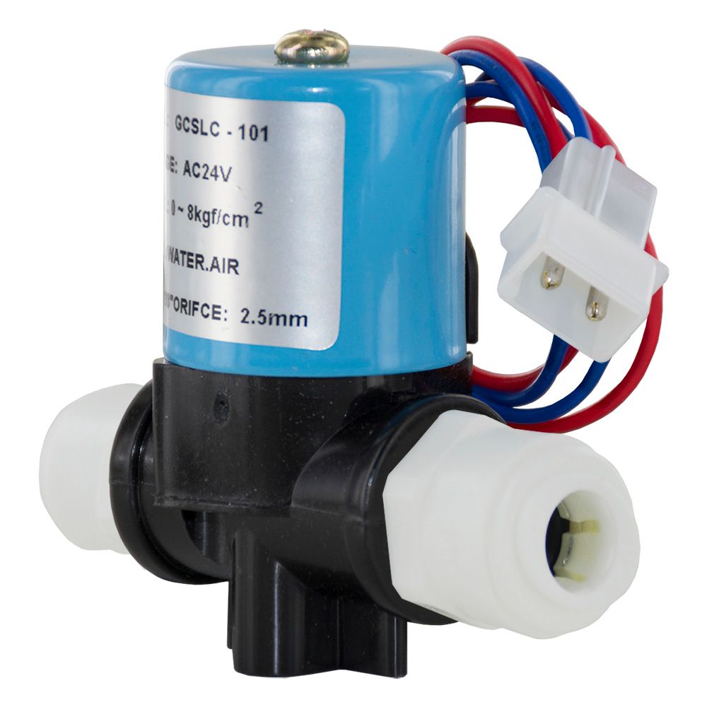 ESO DC-100 Electronic Shut-off Solenoid Valve with QC fittings 24VAC