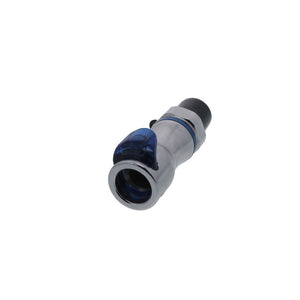 LQ4D10004BLU Valved Pipe Thread Liquid Cooling Coupling Body 1/4 NPT Cool Blue