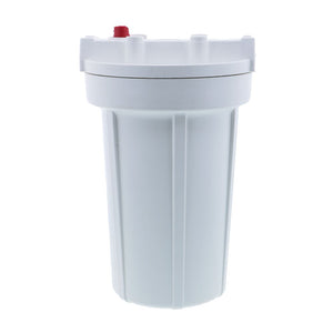 Pentek 10" Slim Line Water Filter Housing White/White w/ PR - 3/8" FPT
