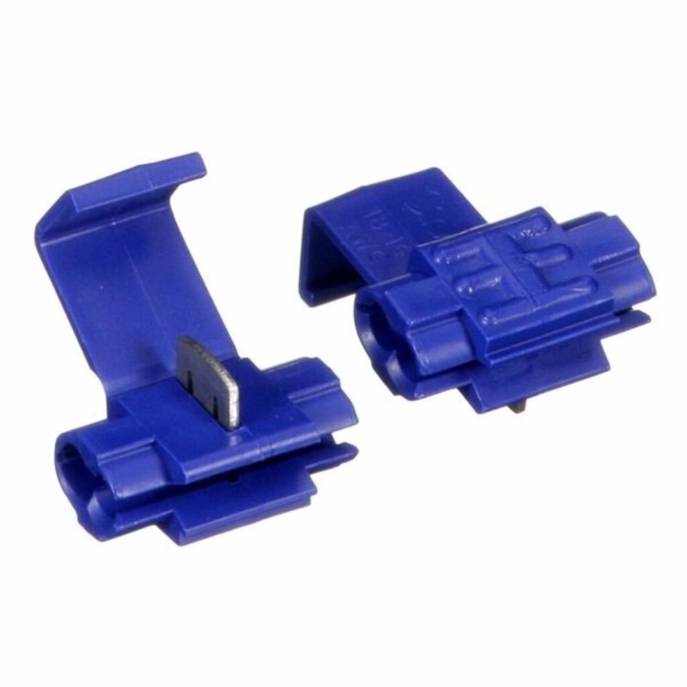 Double Run or Tap, Flame Retardant, Blue, 18–16 AWG [solid/stranded], 14 AWG [stranded]
