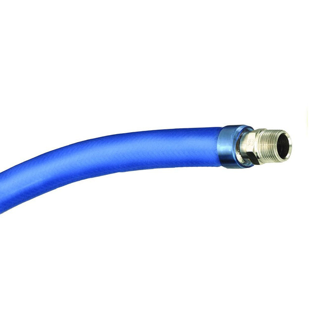 T&S Brass HW-2B-48 Water Appliance Connector, 3/8" ID x 48"L x 3/8 MNPT